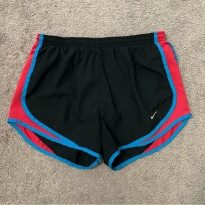 Nike Dri-Fit Red and Blue Athletic Shorts Size S
